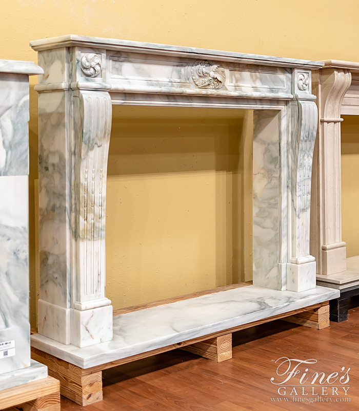 Marble Fireplaces  - Arabascato Regency Surround - MFP-1881