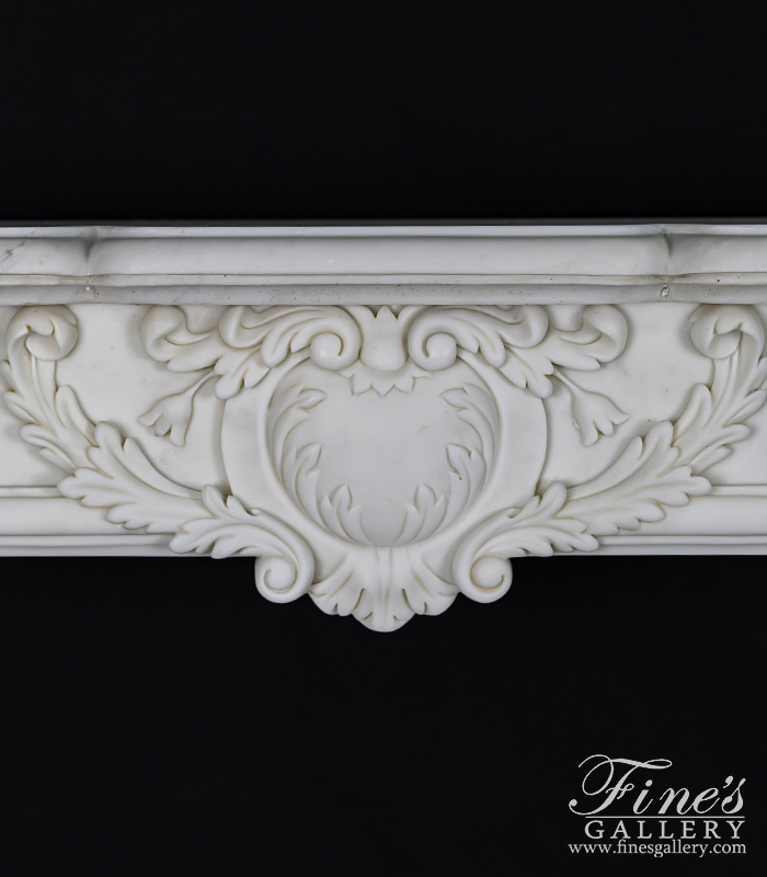 Marble Fireplaces  - European Style Marble Fireplace - MFP-1910