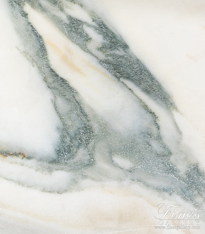 Marble Fireplaces  - Regency Style Arabascato Mantel - MFP-1973