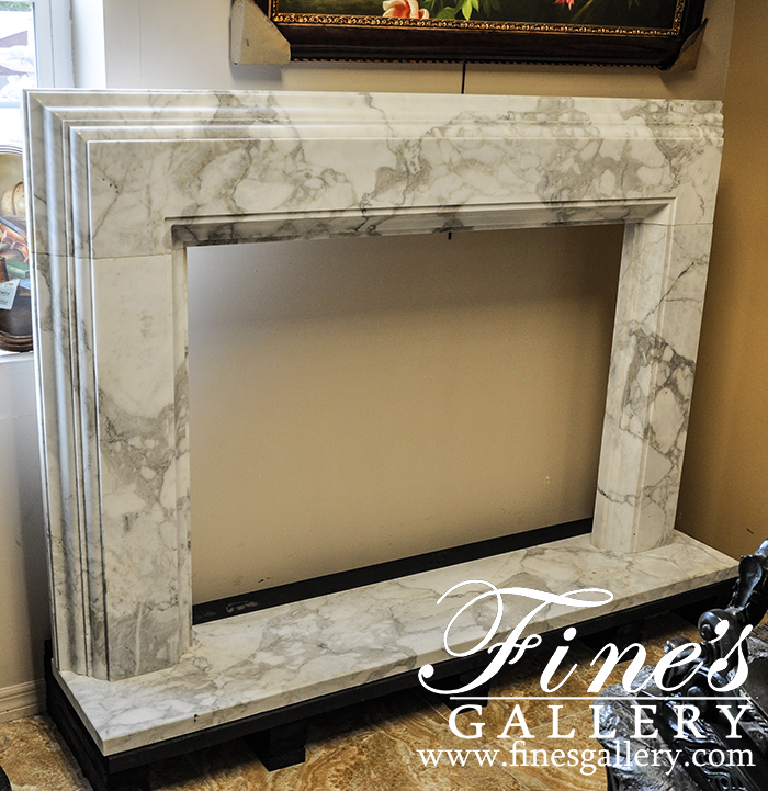 Marble Fireplaces  - Calacatta Marble Surround XVI - MFP-1978