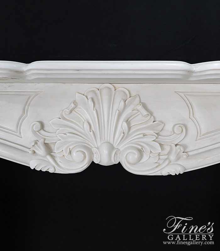 Marble Fireplaces  - Elegant French Marble Surround - MFP-2007