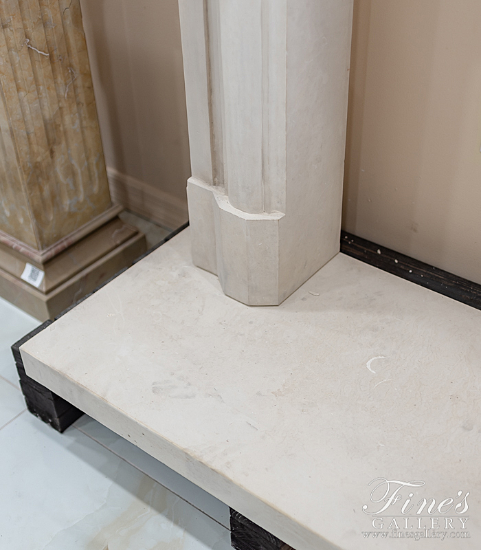 Marble Fireplaces  - Limestone Mantel From - MFP-2085