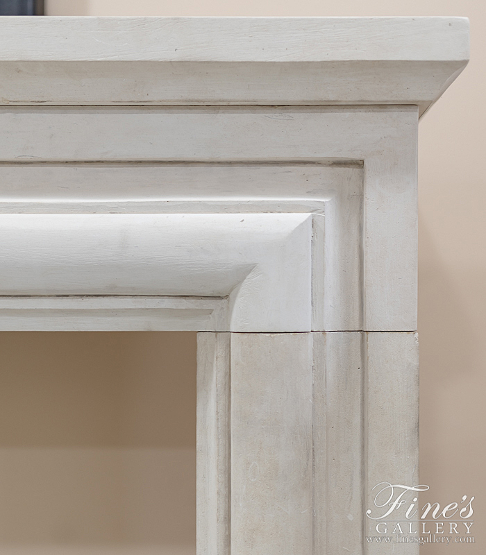 Marble Fireplaces  - Limestone Mantel From - MFP-2085