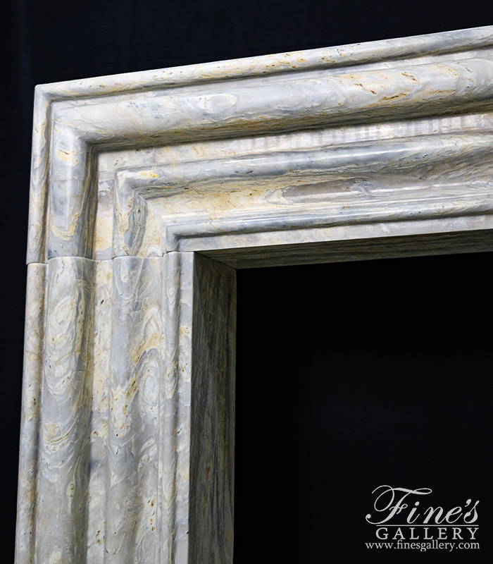 Marble Fireplaces  - Orobico Light Bolection Marble Fireplace - MFP-2180