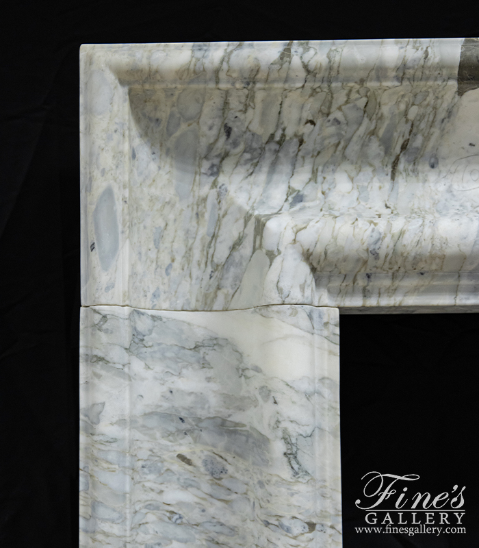 Search Result For Marble Fireplaces  - Verde Arabascato Bolection Surround - MFP-2479