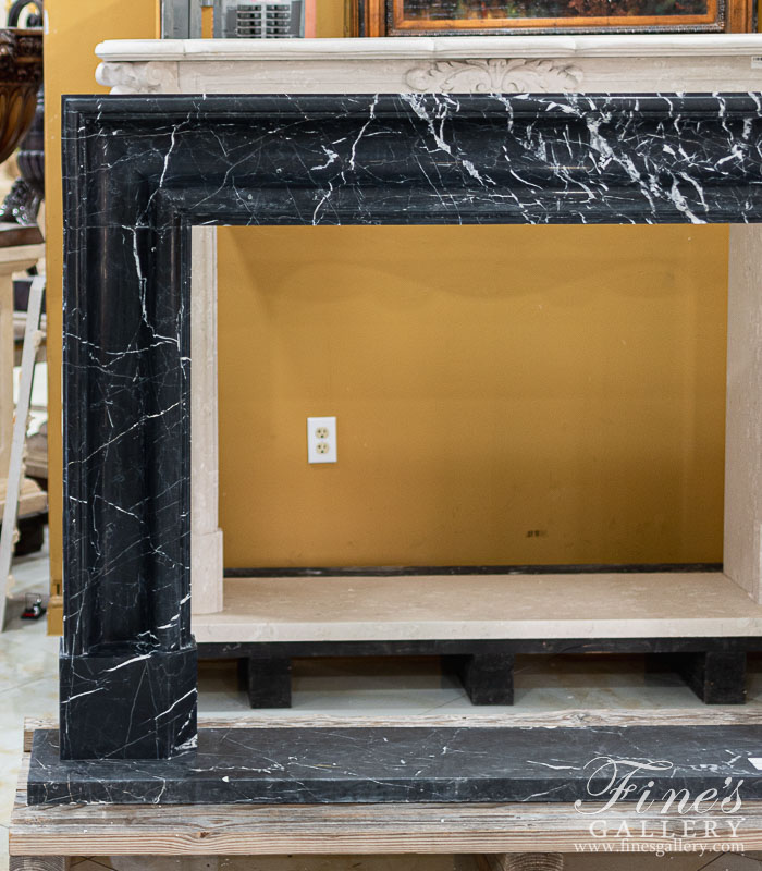 Marble Fireplaces  - Nero Marquina Bolection Surround - MFP-2505