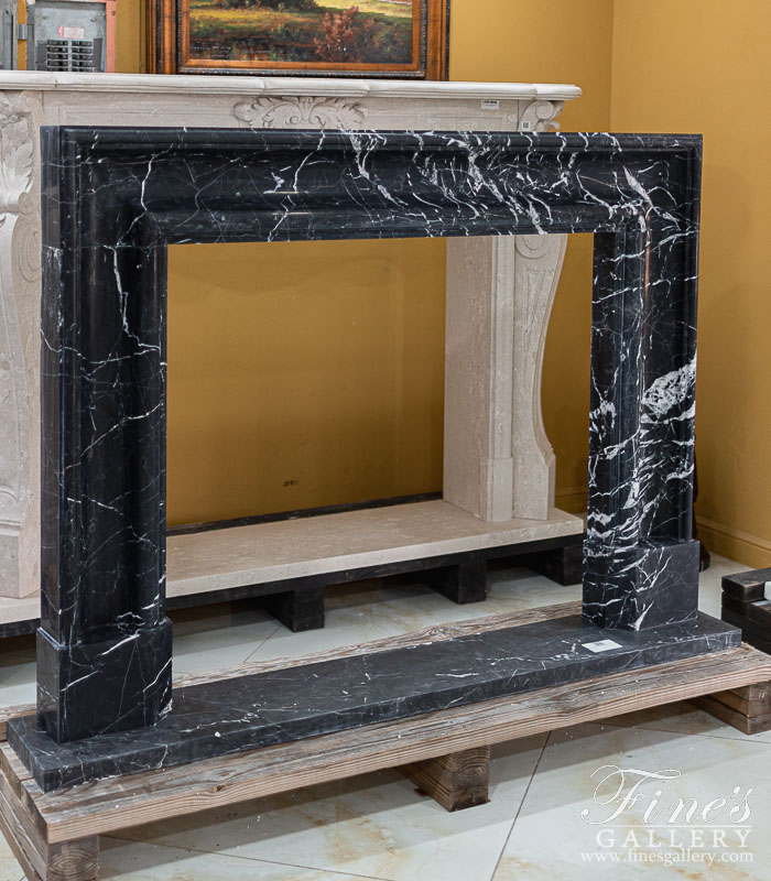 Marble Fireplaces  - Nero Marquina Bolection Surround - MFP-2505