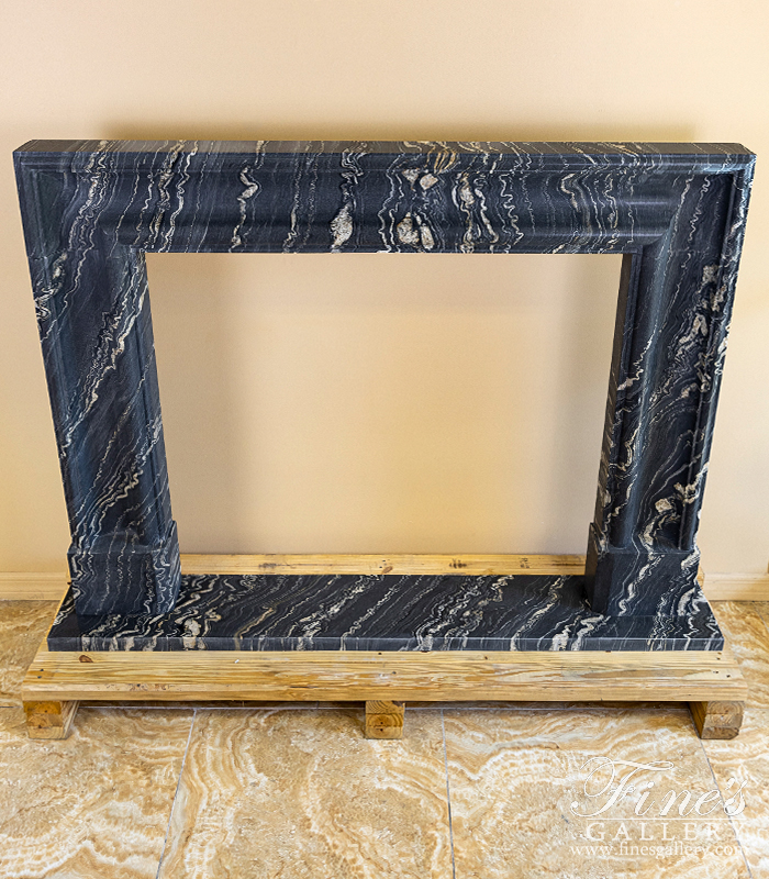 Marble Fireplaces  - Bolection Style Mantel In Tropical Storm Quartzite - MFP-2611