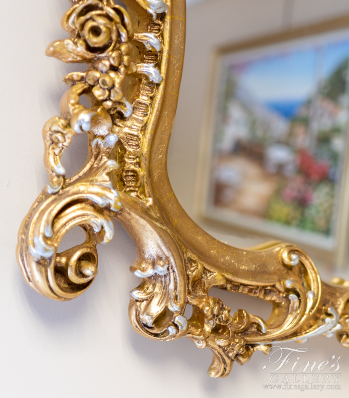 Mirror Mirrors  - Ornate Gold Gild Mirror - MIRR-002