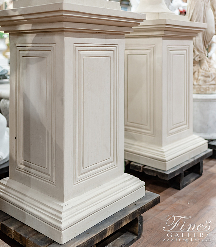 Marble Planters  - A Pair Of Italian Limestone Planters - MP-502