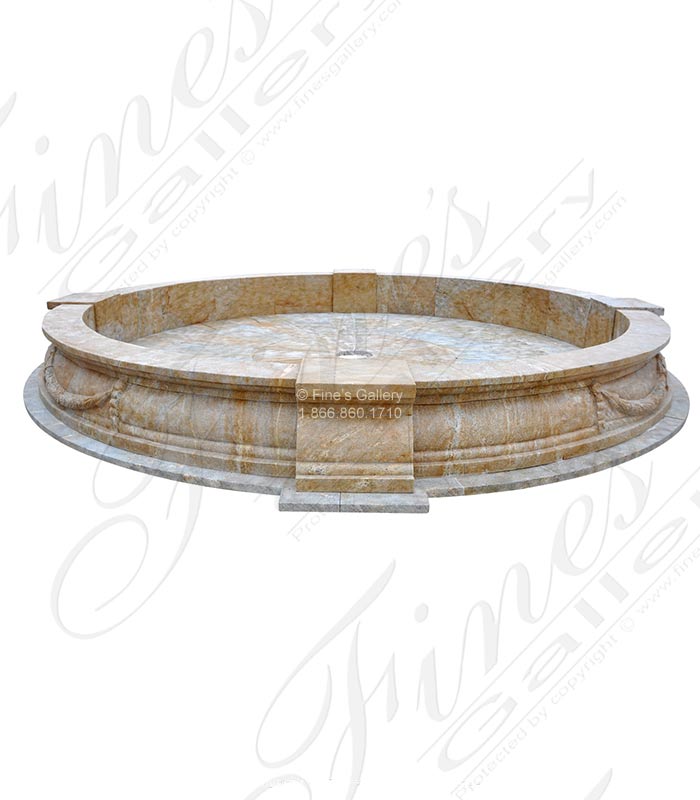 Search Result For Marble Fountains  - Grand Granite Pool Basin - MPL-257