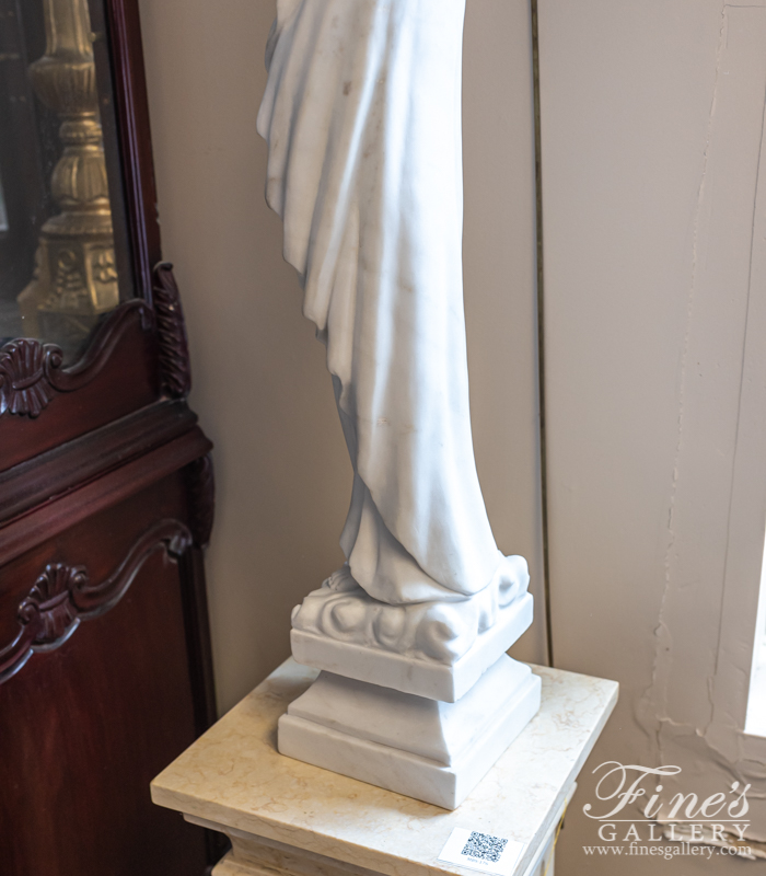 Marble Statues  - Lady Of Lourdes Marble Statue - MS-1054