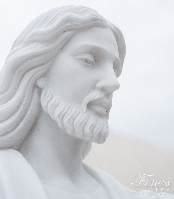 Marble Statues  - Jesus Christ Marble Statue - MS-1206