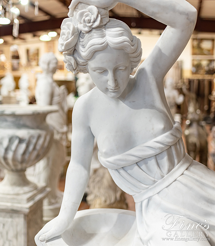 Marble Statues  - Daydreaming Venus Marble Statu - MS-1209