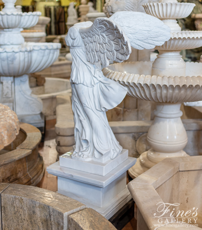 Marble Statues  - Winged Victory Marble Statue - MS-1275