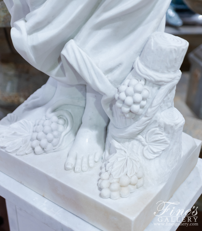 Marble Statues  - Four Seasons Marble Statue Set - MS-1282