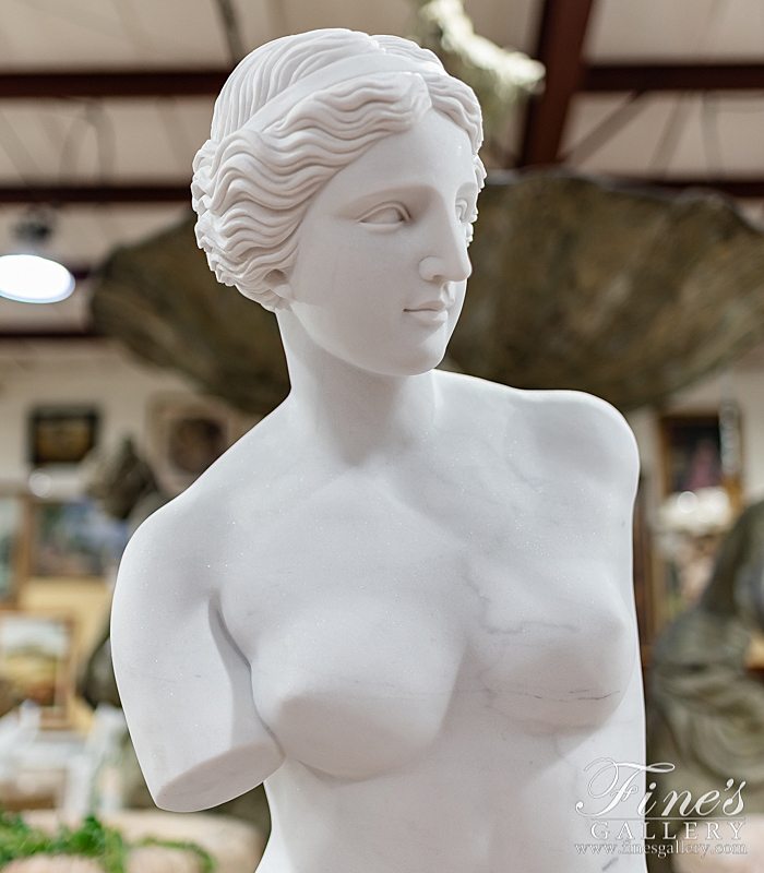 Marble Statues  - Statuary Marble Venus De Milo Statue - MS-1363