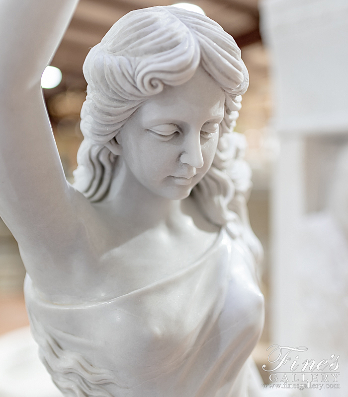 Marble Statues  - Garden Nymph - MS-1378