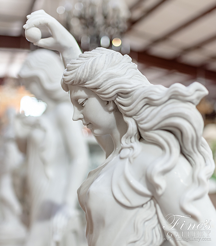 Marble Statues  - Garden Nymph - MS-1378