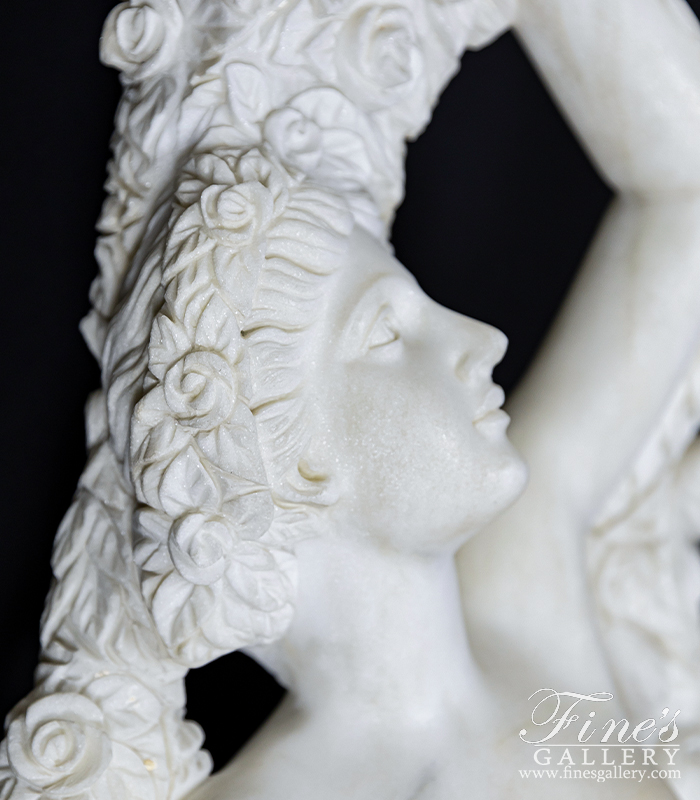 Marble Statues  - Flora Marble Statue - MS-221