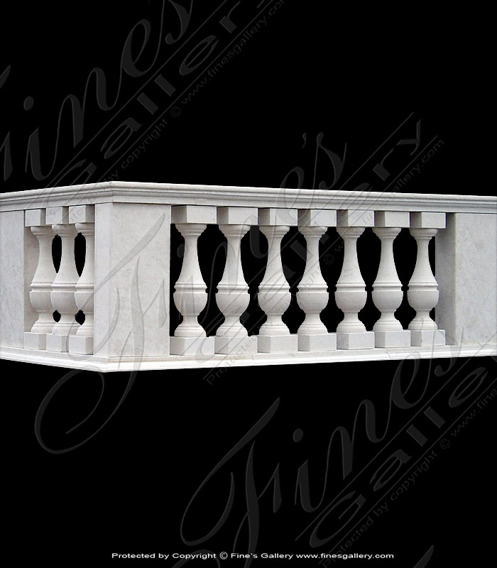 White Marble Baluster