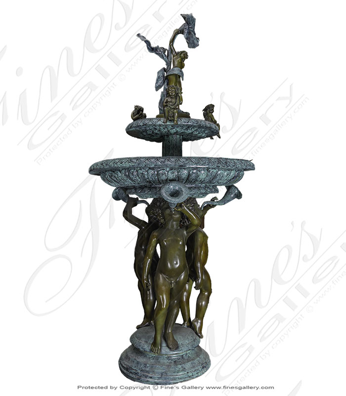 Mythical Bronze Fountain