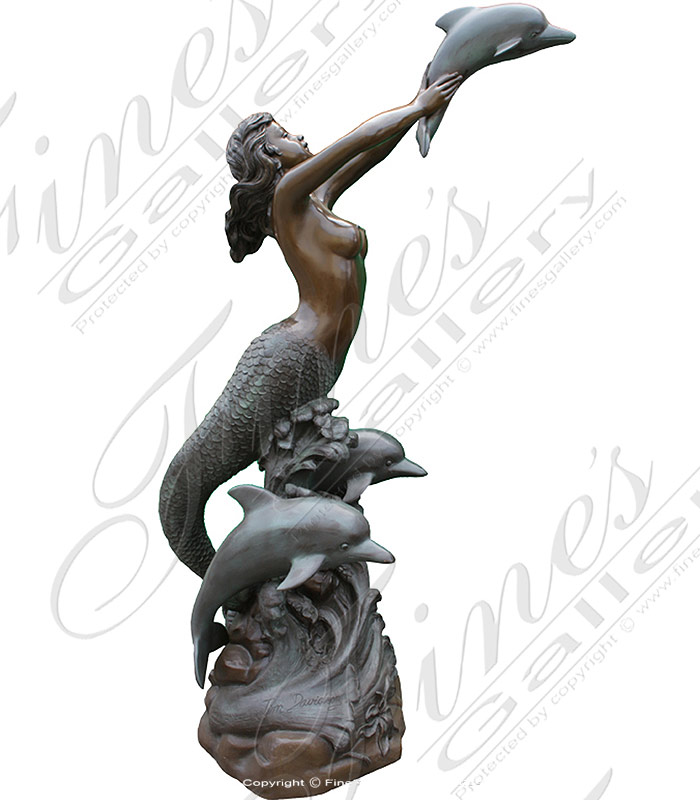 The Sea Goddess Bronze Fountain