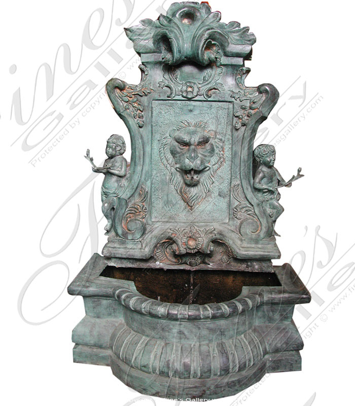 Patina Wall Fountain