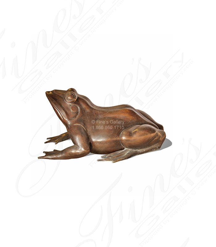 Bronze Frog Fountain Copper