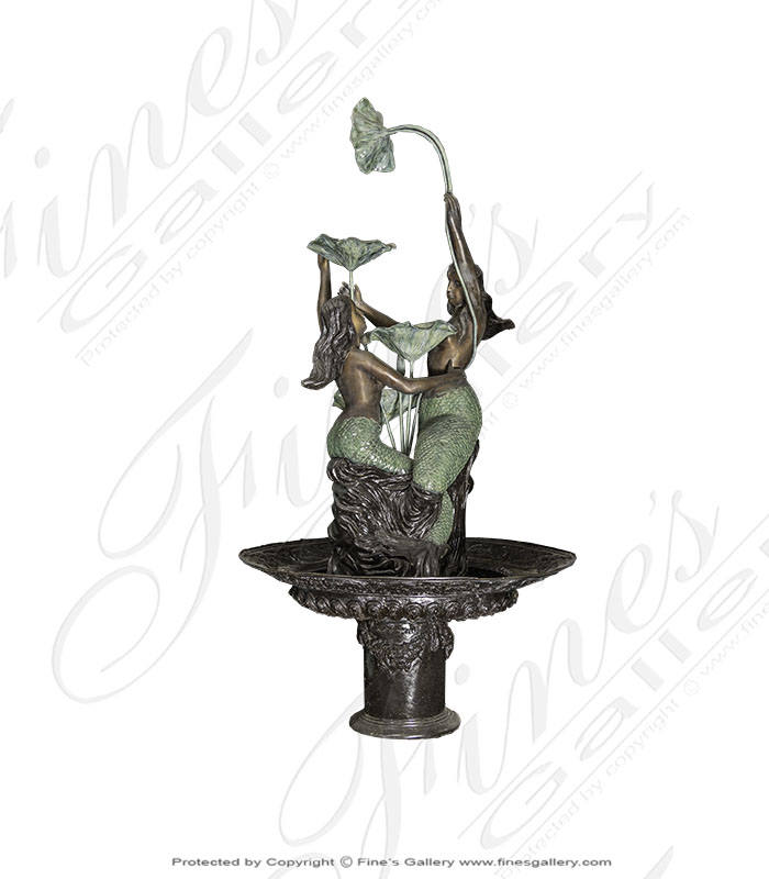 Mermaid Lagoon Bronze Fountain