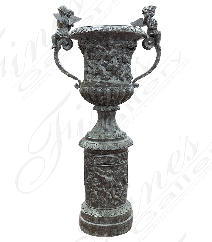 Patina Bronze Planter