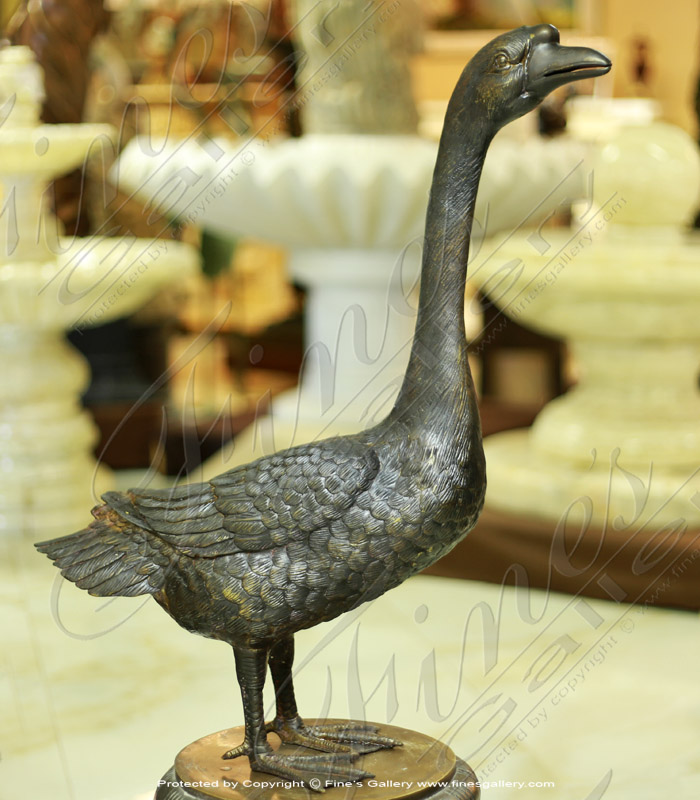 Bronze Statue Goose