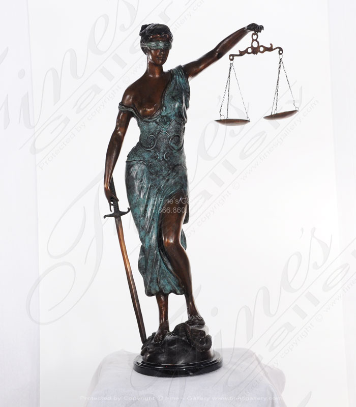 Three Foot Lady Justice