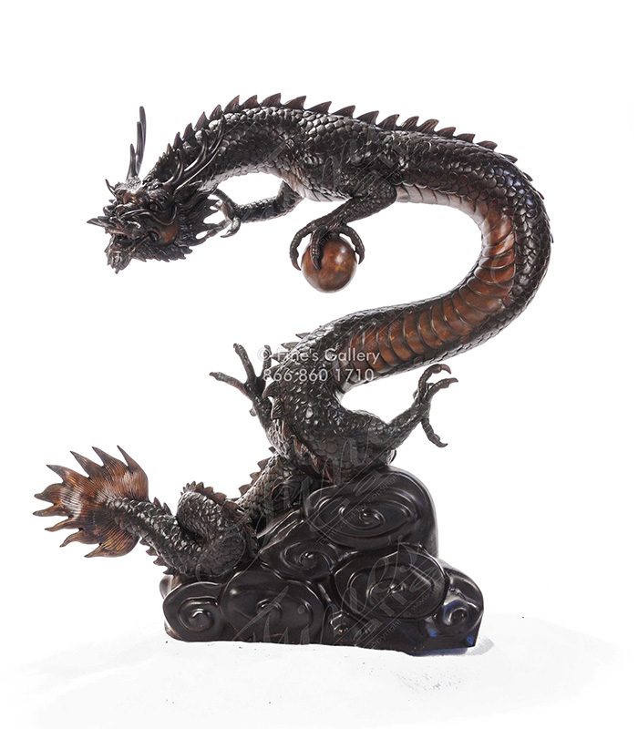 Bronze Dragon Statue