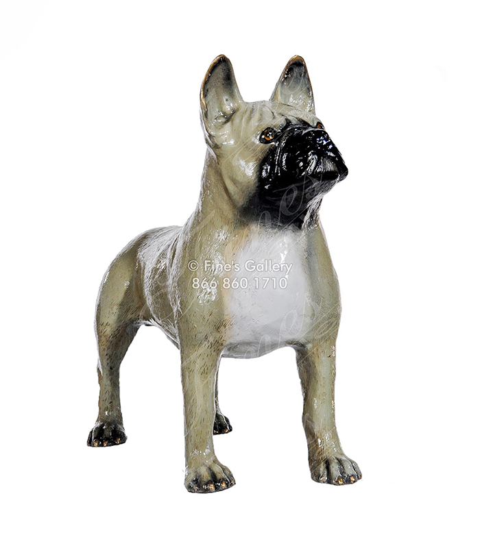 Bronze French Bull Dog