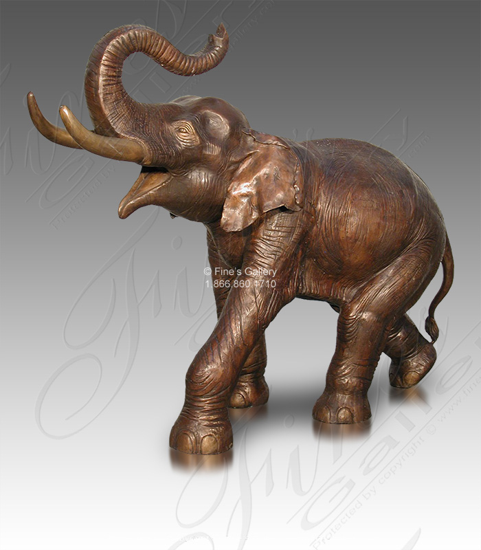 Bronze Elephant Statue