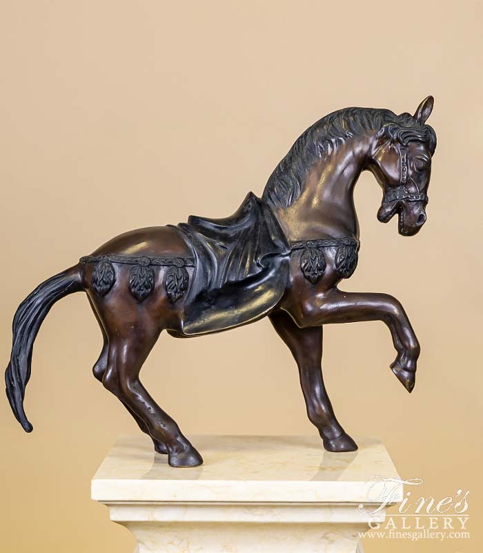 Bronze Horse Statue Roman