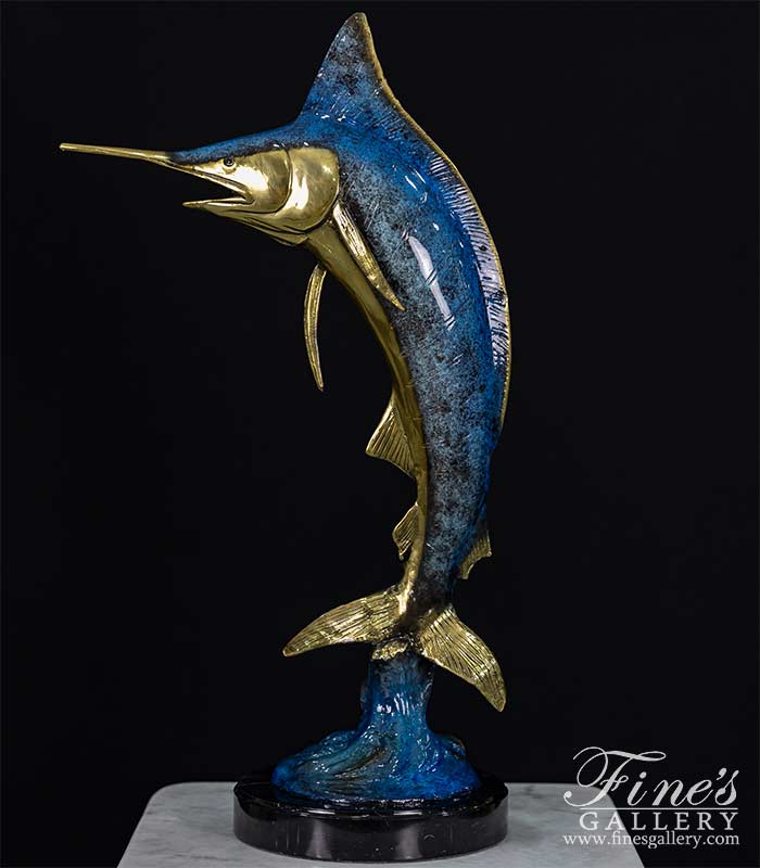 Marlin Statue in Bronze 