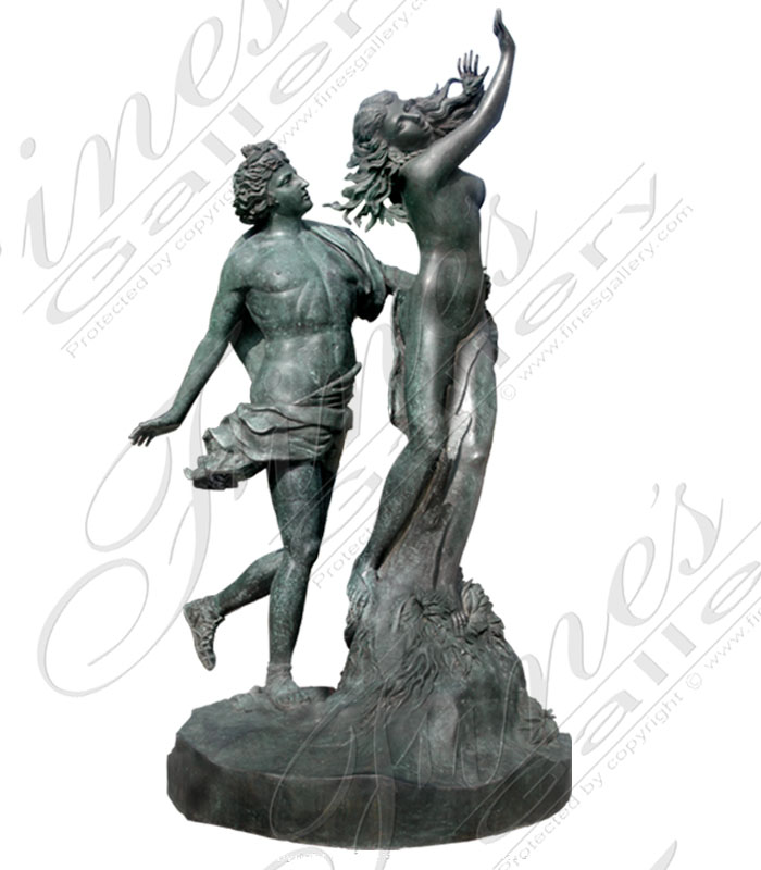 Bronze Apollo and Daphne
