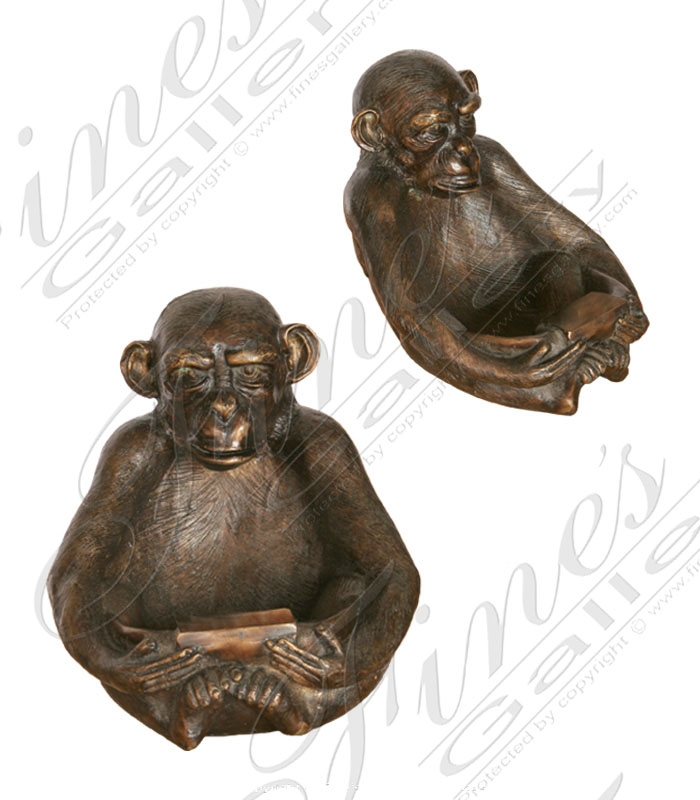 Bronze Monkey Bowl