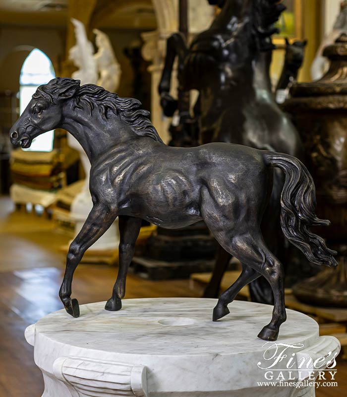 Wild Horse Bronze Statue