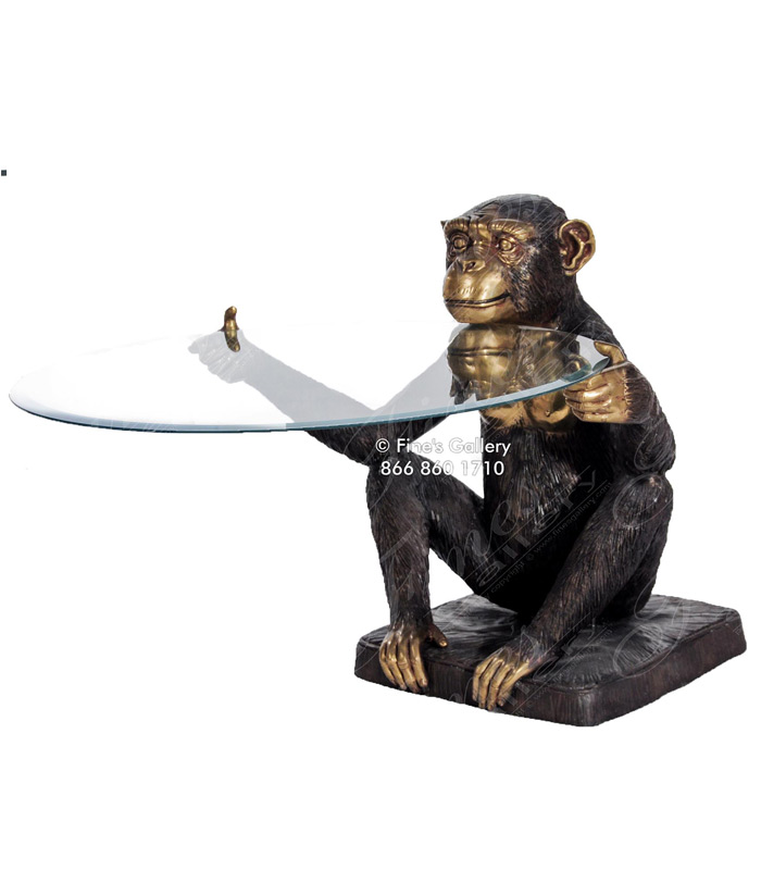 Bronze Monkey Coffee Table