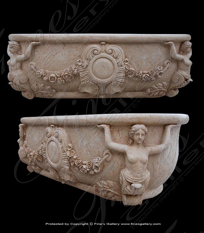 Sea Enchantments Marble Bath