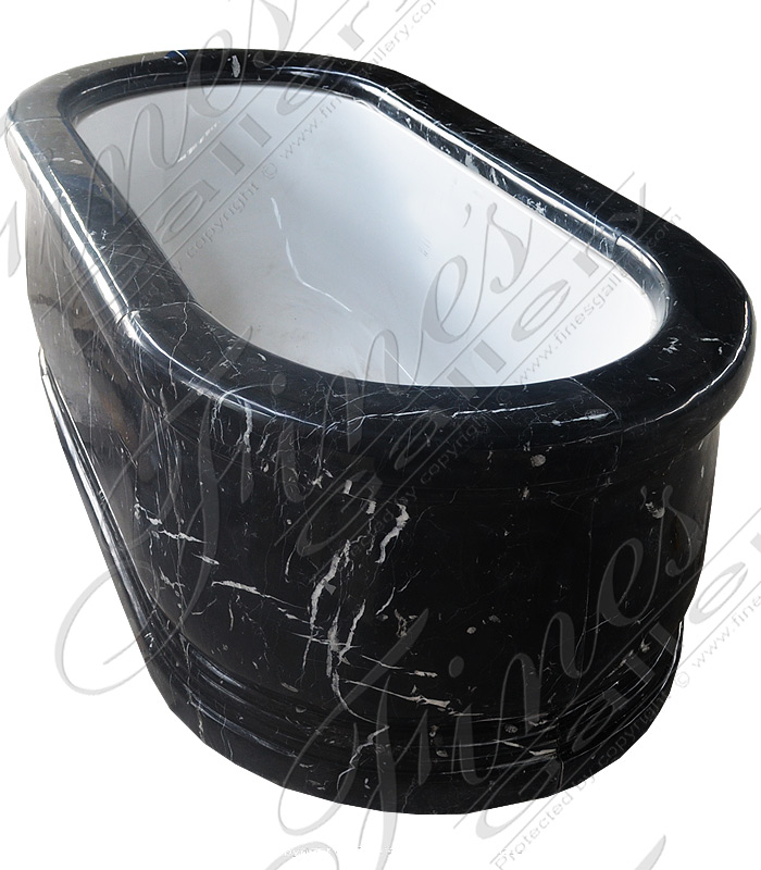 Marquina Marble Tub