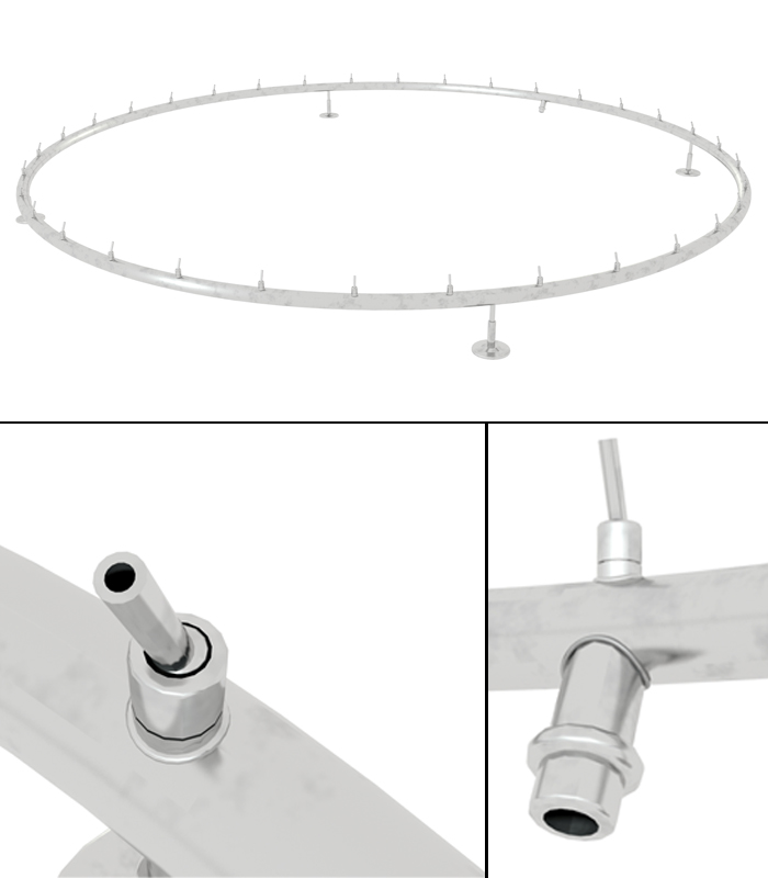 108 inch Diameter Water Spray 