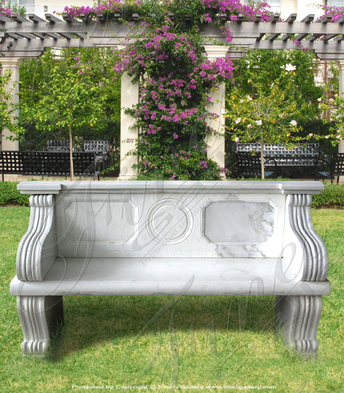 Elegant Gray Bench
