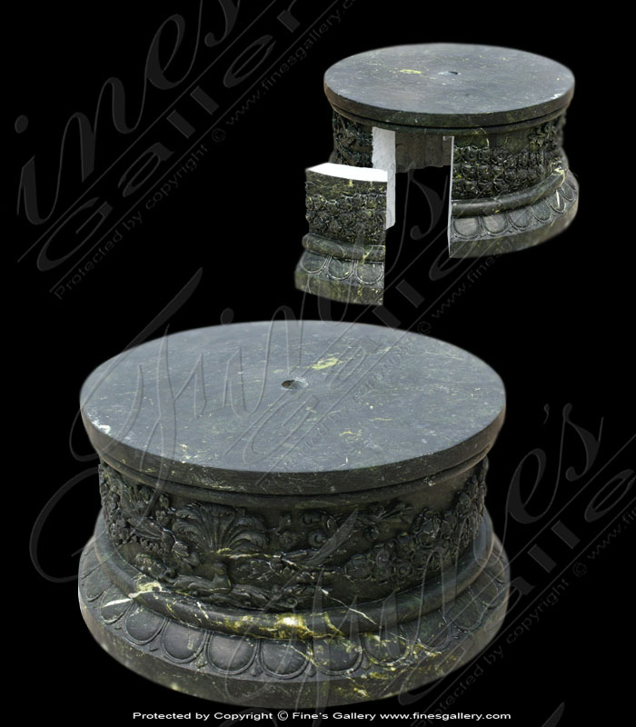 Circular Marble Base