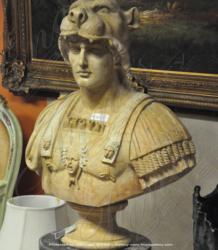 Alexander the Great Marble Bust