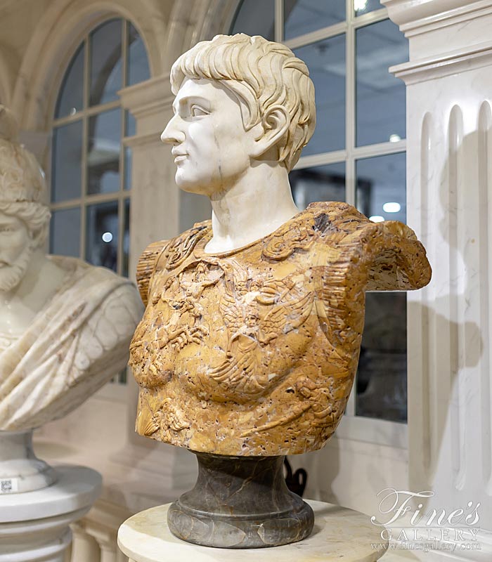 Caesar Augustus Marble Bust
