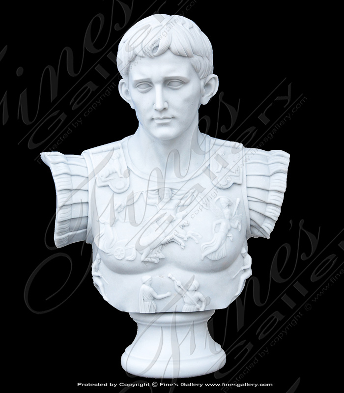 Julius Caesar Marble Bust